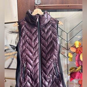 Calvin Klein Burgundy Down Vest